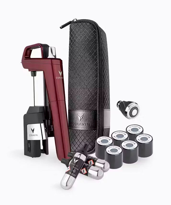 Timeless Six+ Burgundy Coravin