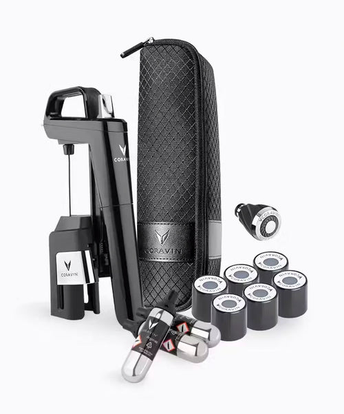 Timeless Six+ Piano Black Coravin