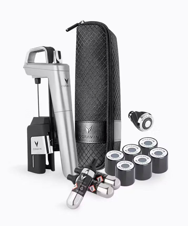 Timeless Six+ Silver Coravin